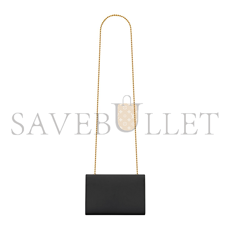 YSL KATE SMALL IN GRAIN DE POUDRE EMBOSSED LEATHER 469390BOW0J1000 (20*12.5*5cm)